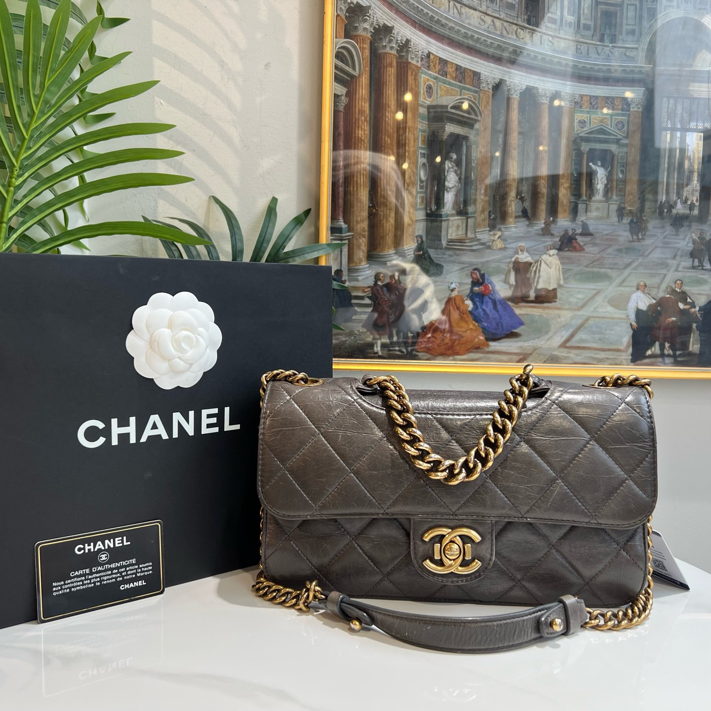 95新 Chanel/香奈儿 御古屋/75025/孟买cf 20开