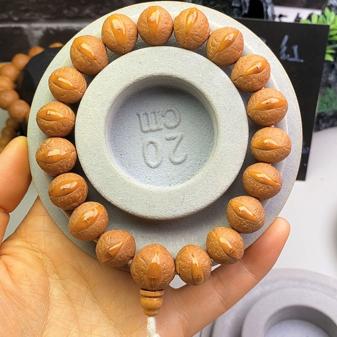 吊坠凤眼菩提14单圈封眼