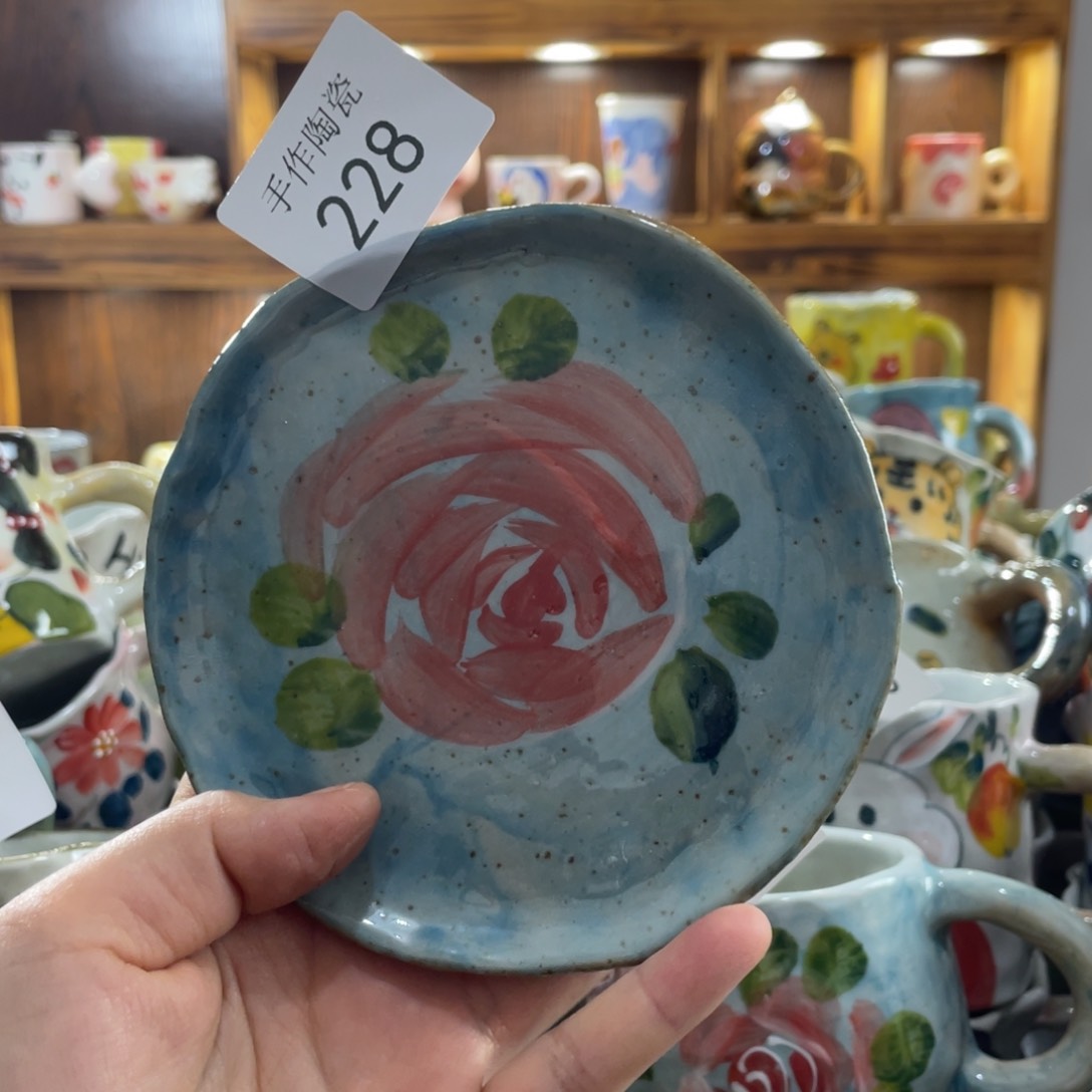 景德镇手工陶瓷杯碟228