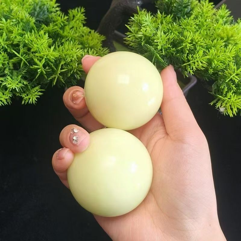 发光手把球一对 