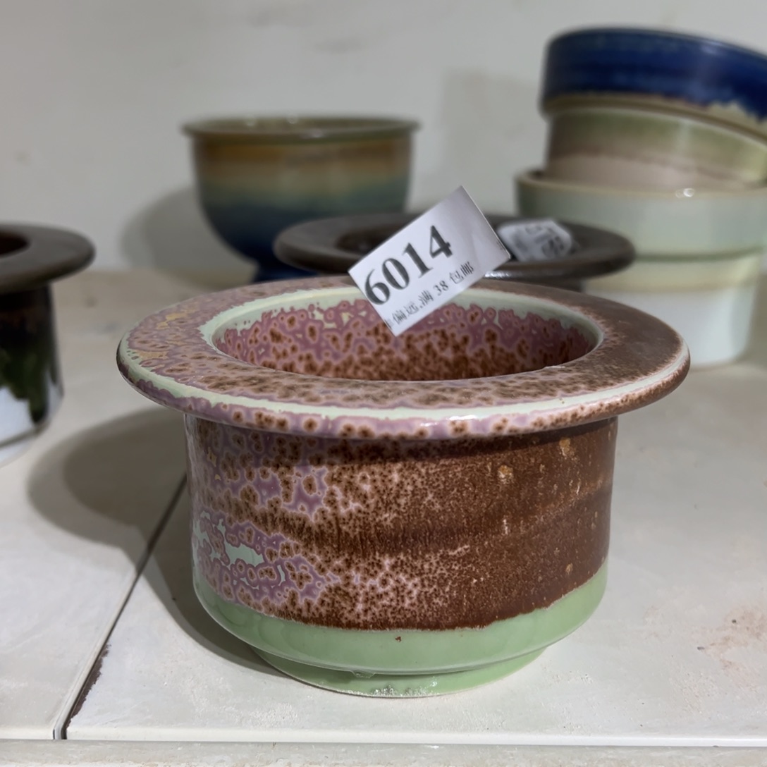 陶瓷口8高7 景德镇手工花盆