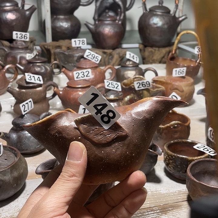 纯手工柴烧茶具精品