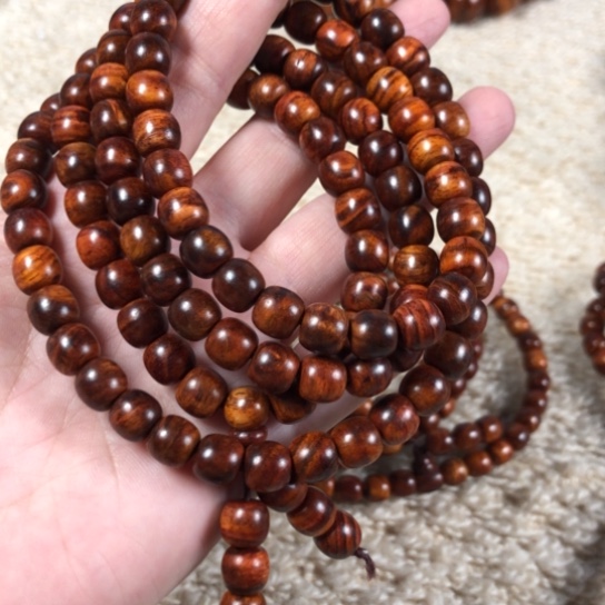 黄花梨/降香黄檀8*8老型珠