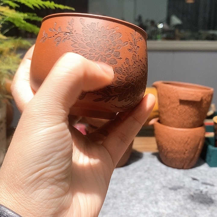 紫砂茶壶宜兴紫砂杯