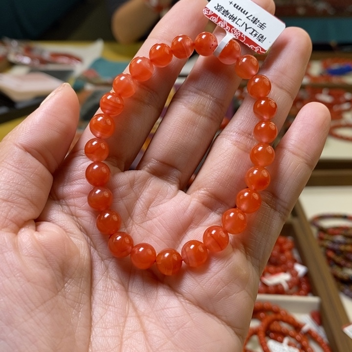 未镶嵌卡7+南红玛瑙