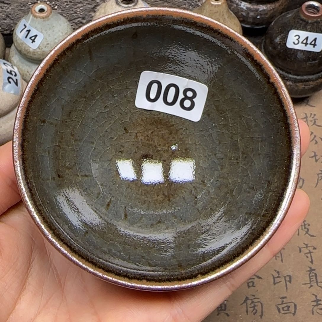茶盏龙窑柴烧原矿原釉008