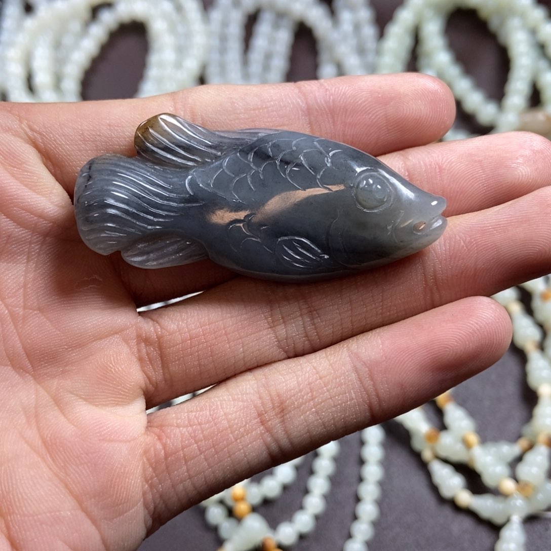 和田玉把件未镶嵌