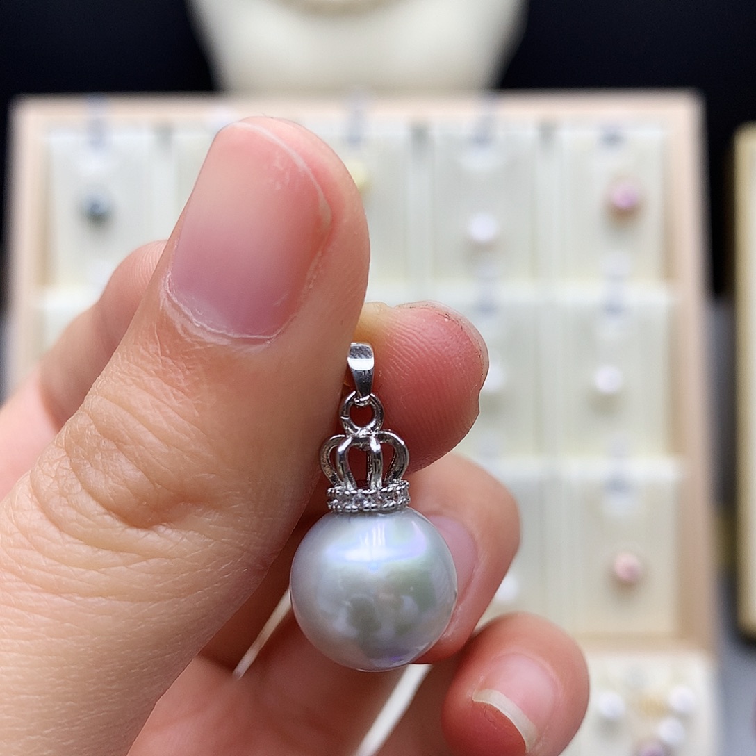 颈饰淡水珍珠合金