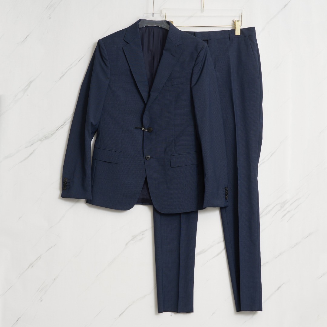 ZEGNA男士简约平驳领套西/ZGBU00894