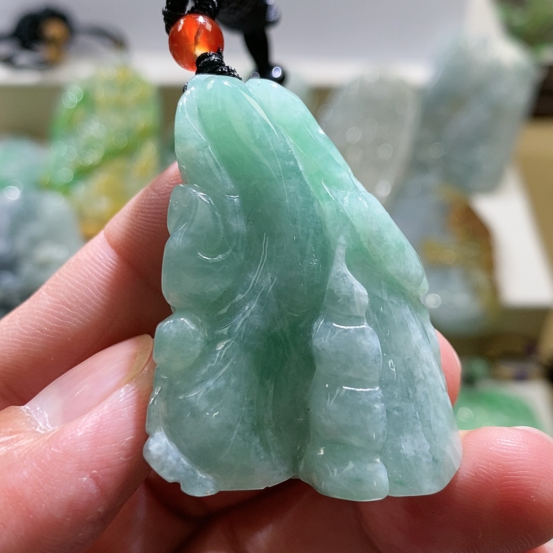 【闪购商品】翡翠颈饰未镶嵌11111111111