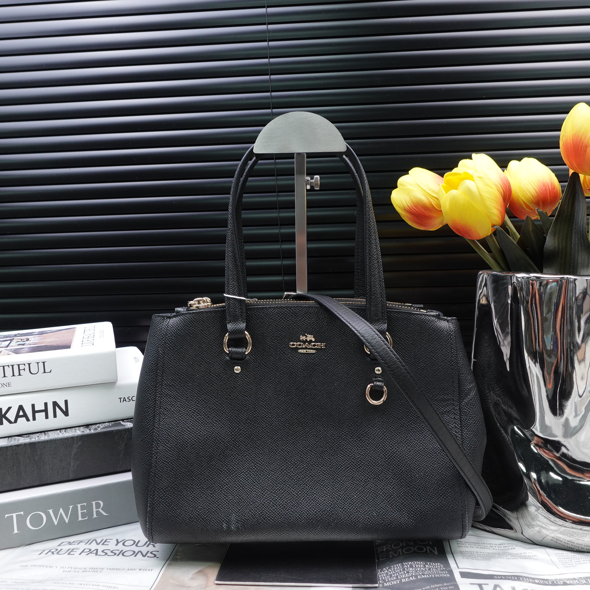 95新 COACH/蔻驰 单肩包/T10297961