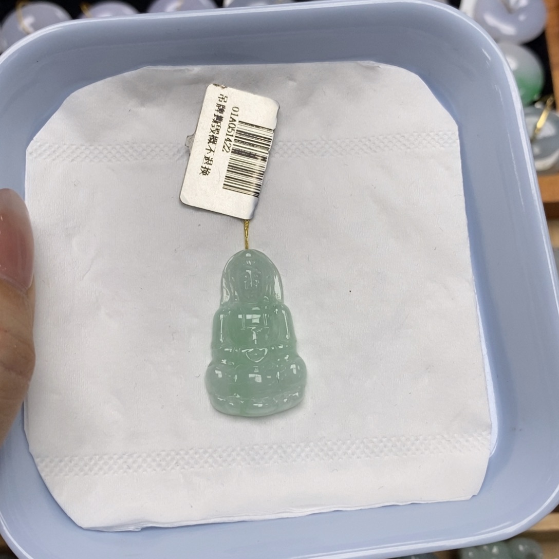 颈饰未镶嵌翡翠喂****天小观音