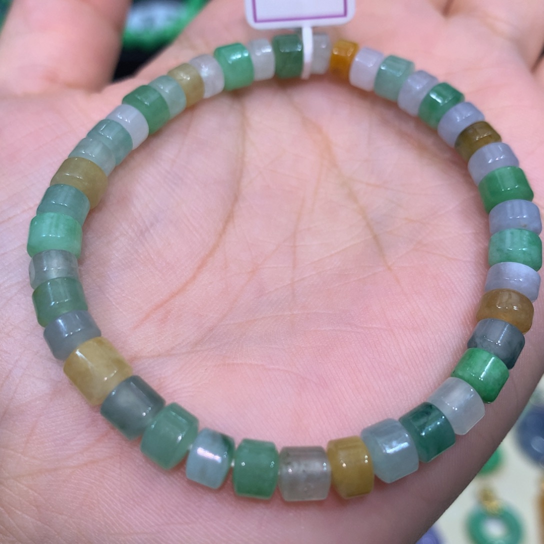 翡翠未镶嵌手链翡翠