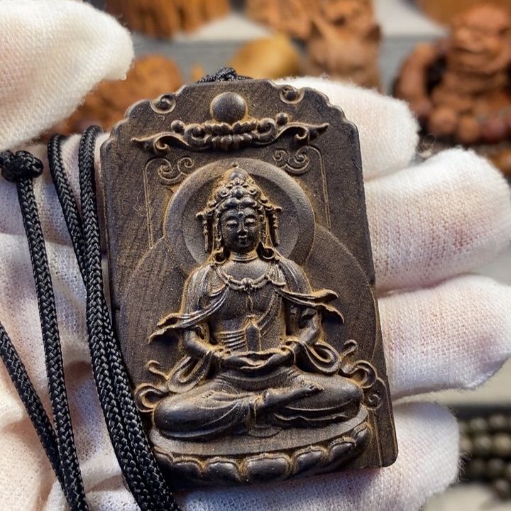 手串/手链檀香木老山檀奶香味瑕疵大日如来