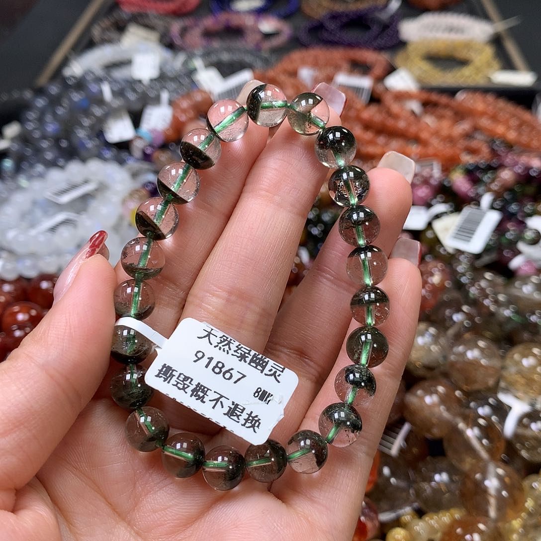 水晶手链未镶嵌，