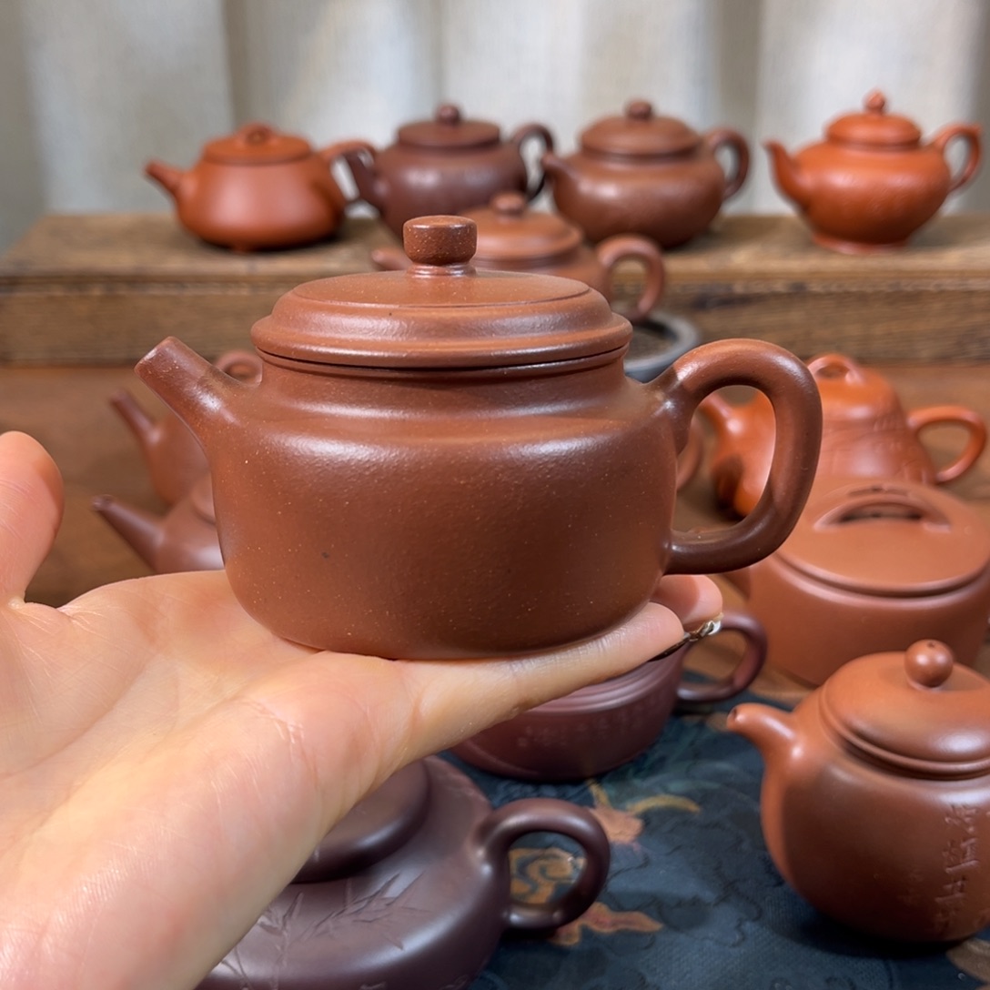 蓝***天紫砂茶壶德钟特价福利