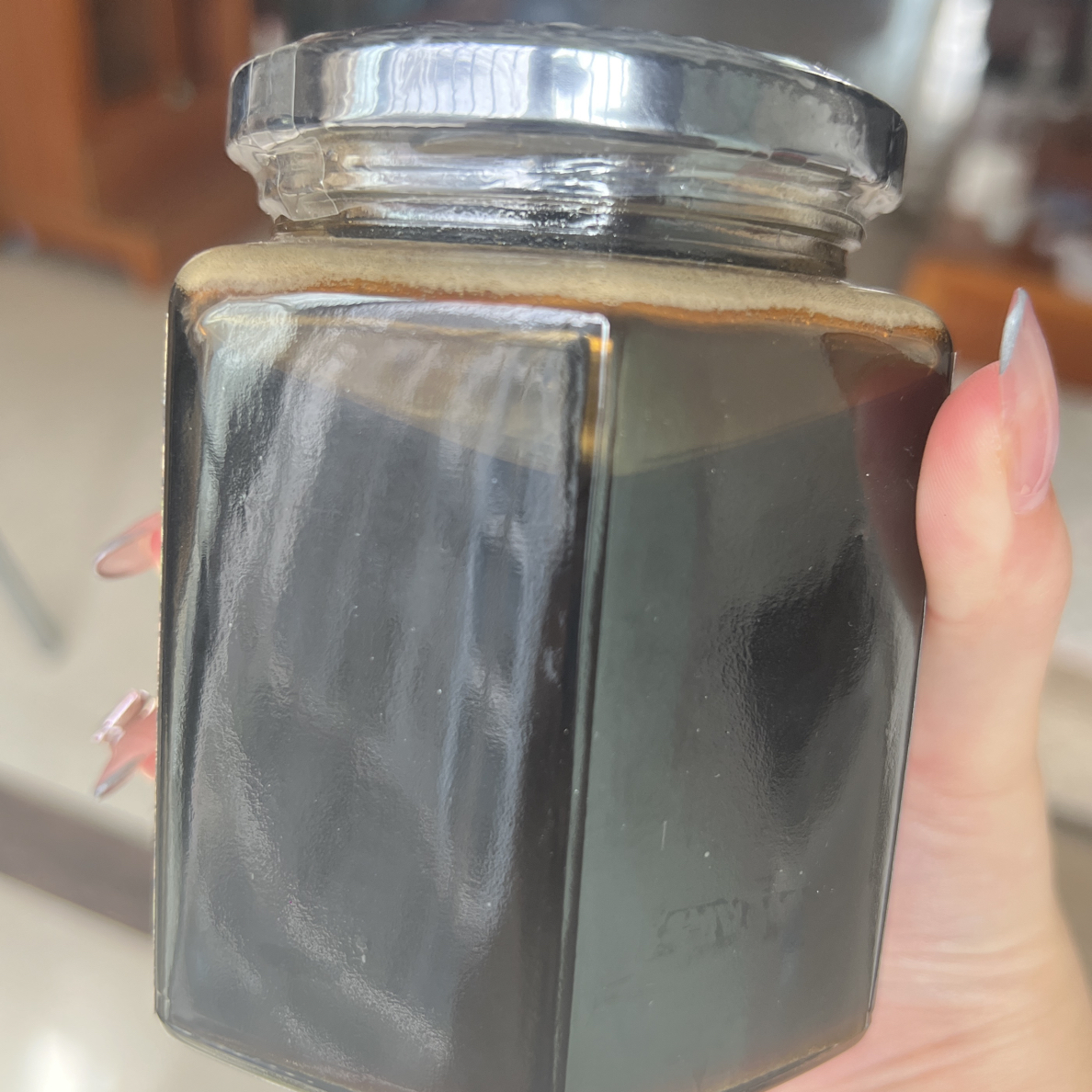 云南野生高海拔米团花黑蜜高山稀有花蜜食用特产黑蜂蜜