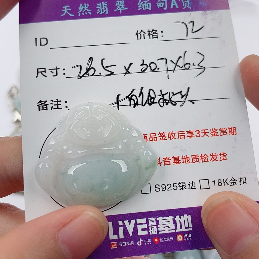 颈饰未镶嵌翡翠翡翠