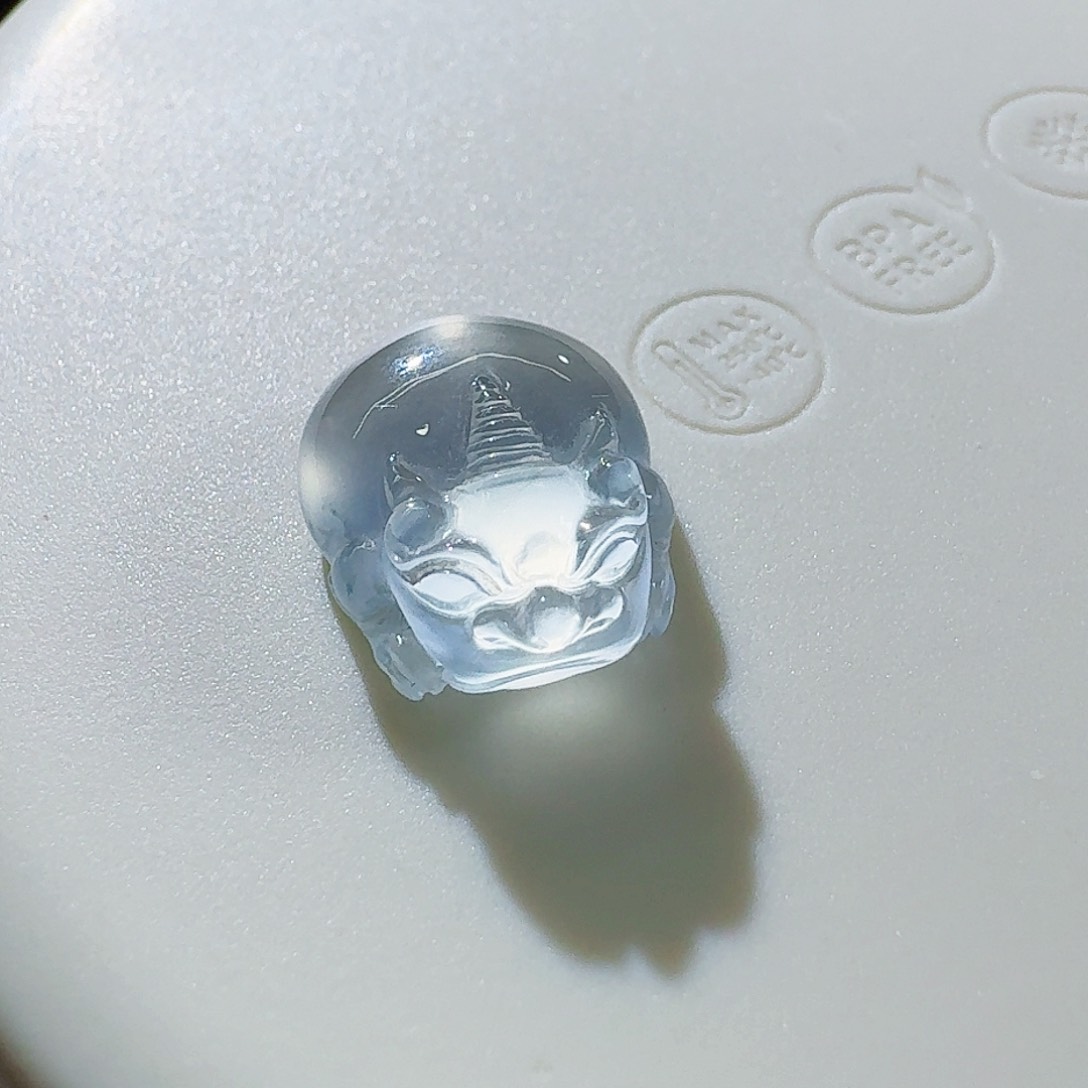 翡翠颈饰未镶嵌金蟾