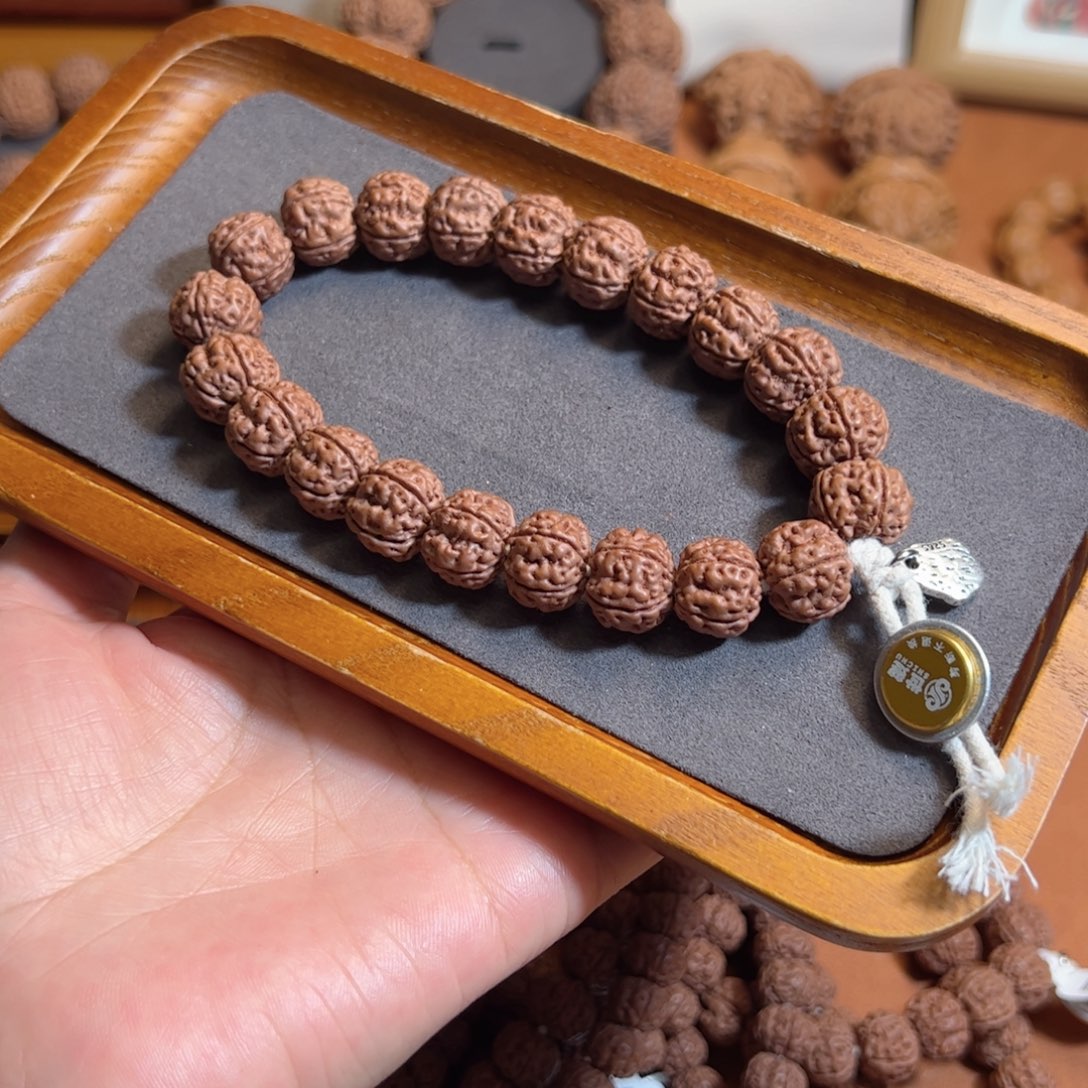 手串金刚菩提13标款定制金标级勿里达纯血老树王