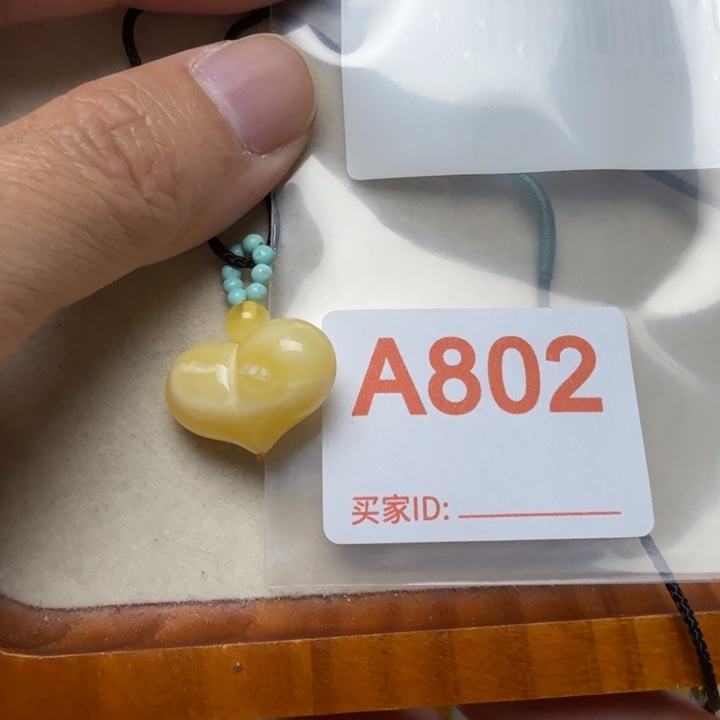 琥珀未镶嵌颈饰琥珀蜜蜡吊坠项链