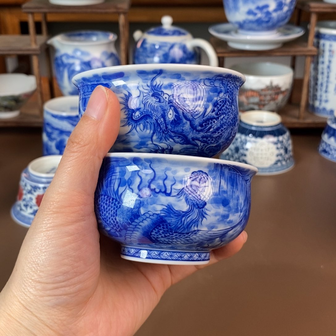 景德镇陶瓷手工手绘
