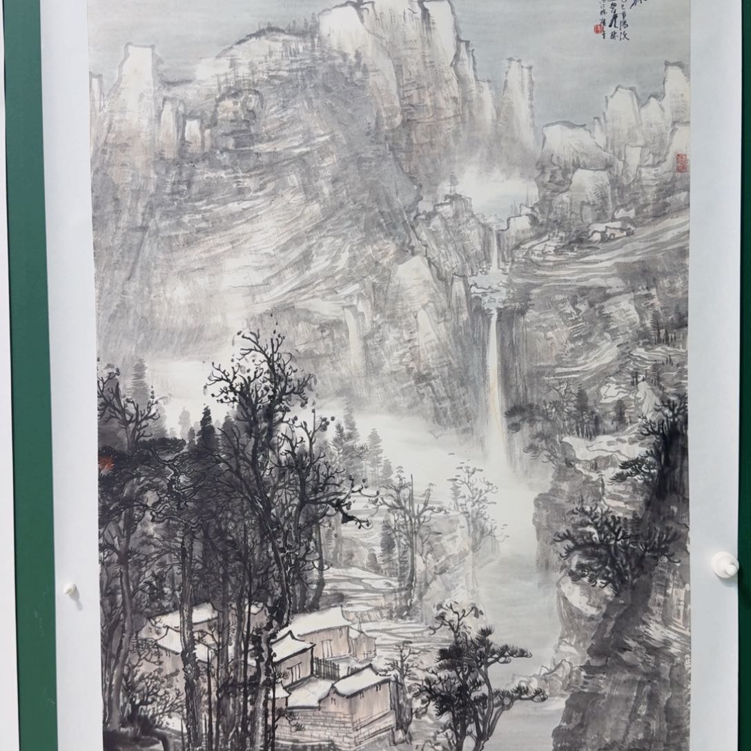 国画贺老师一个哥哥鹅速度的的我