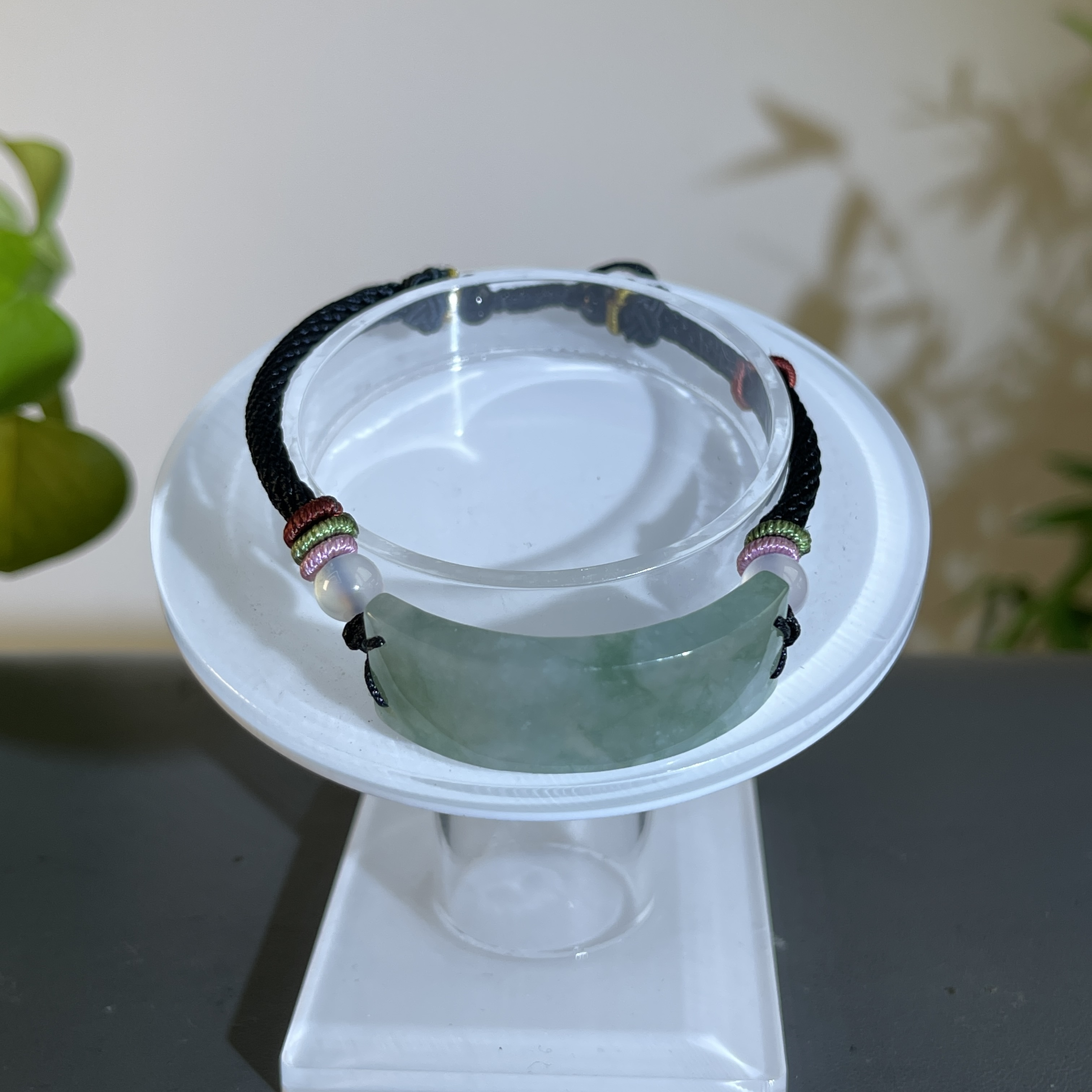 JCA08-208  天然缅甸A货翡翠  手牌