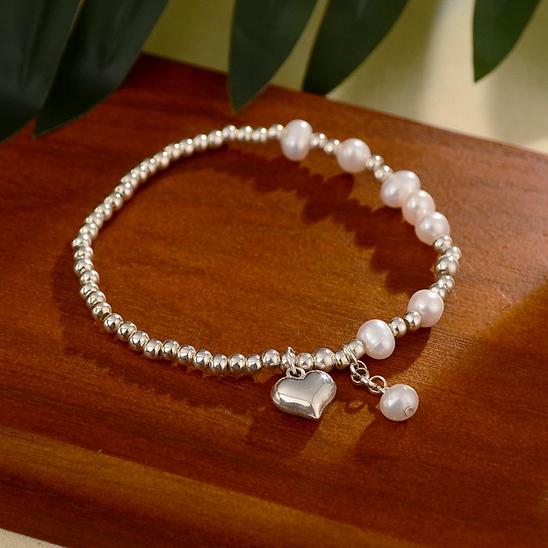 925银手链 手工复古法式拼接闺蜜ins素款轻奢百搭设计感50067