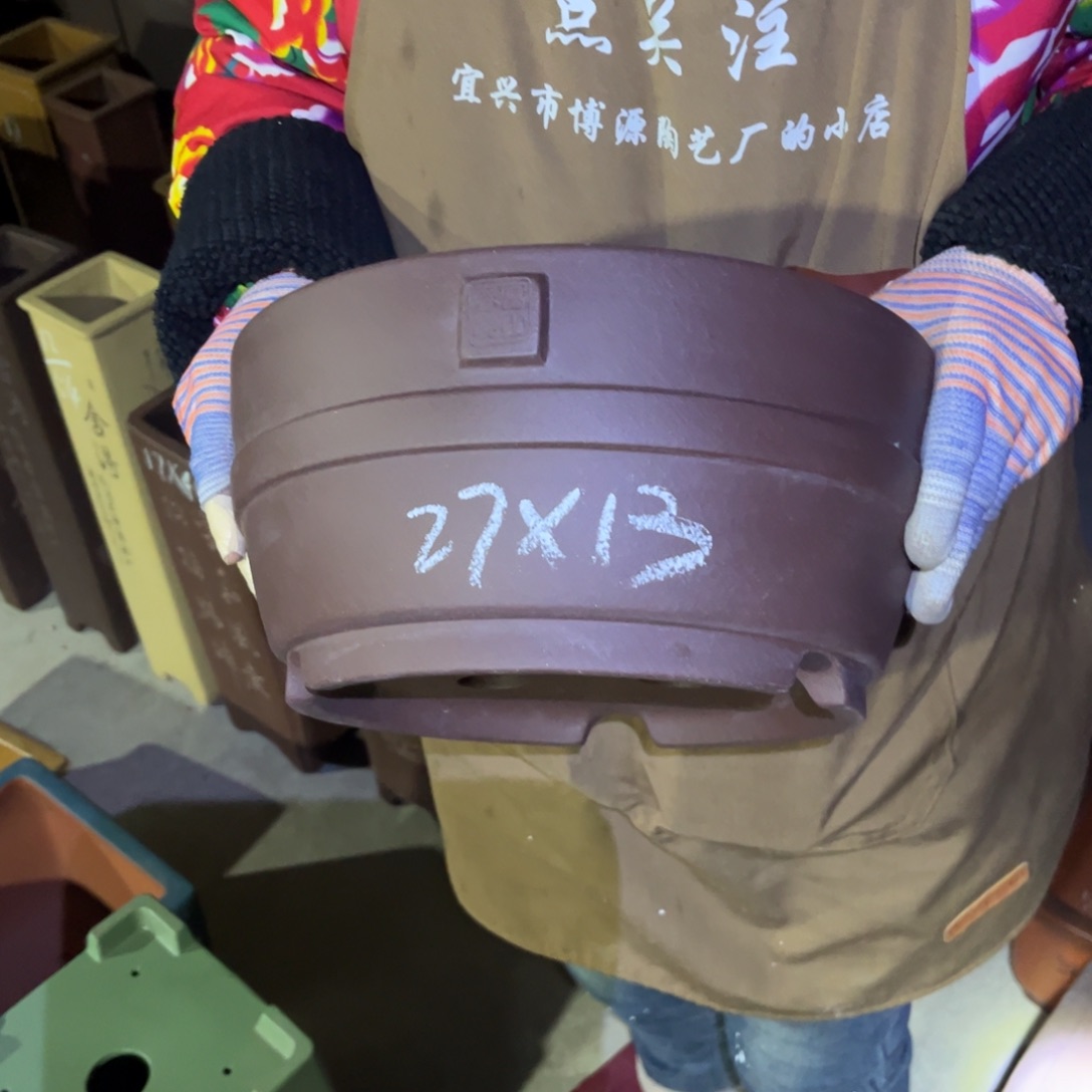 紫砂花盆盆景艺术