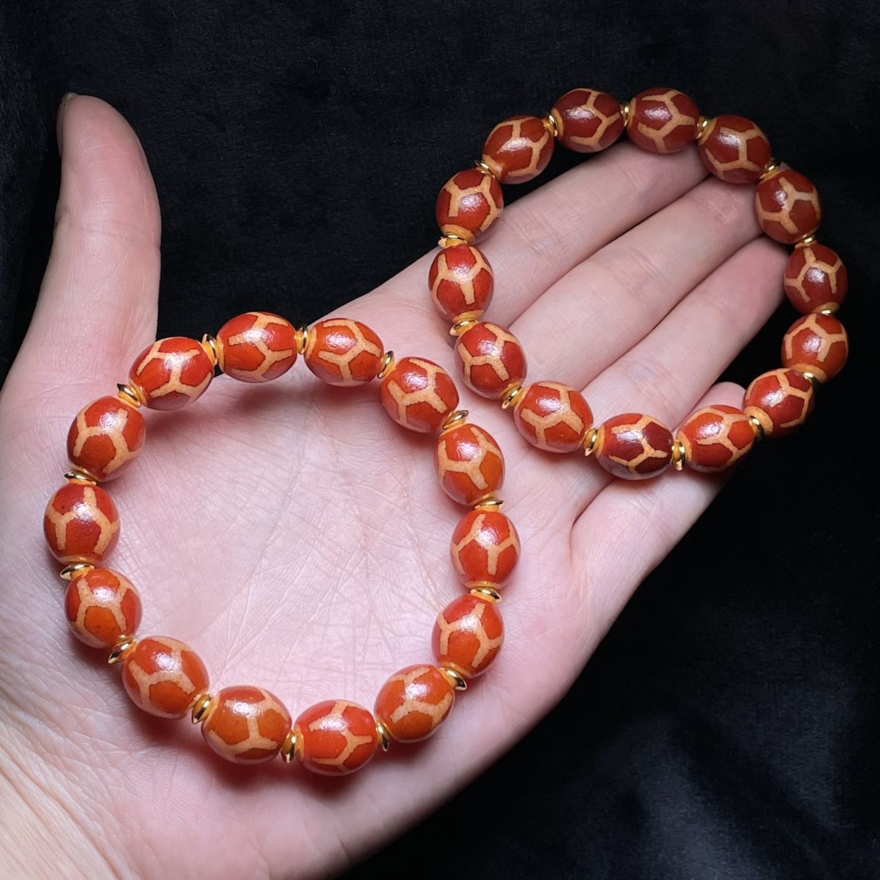 【佳哥推荐】J40053-玛瑙单圈手串（富甲）-多样性发一件-10×12mm