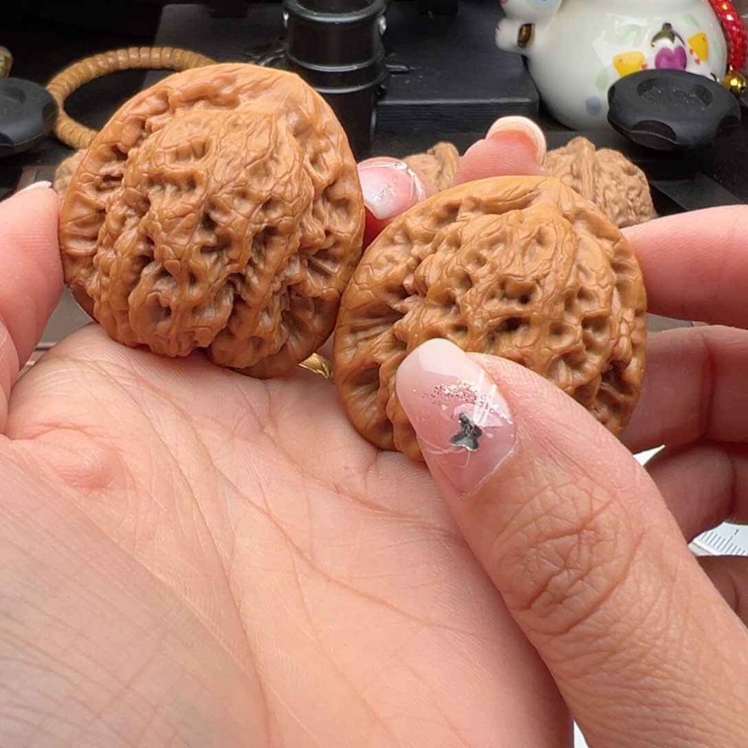 文玩核桃把件金公子41