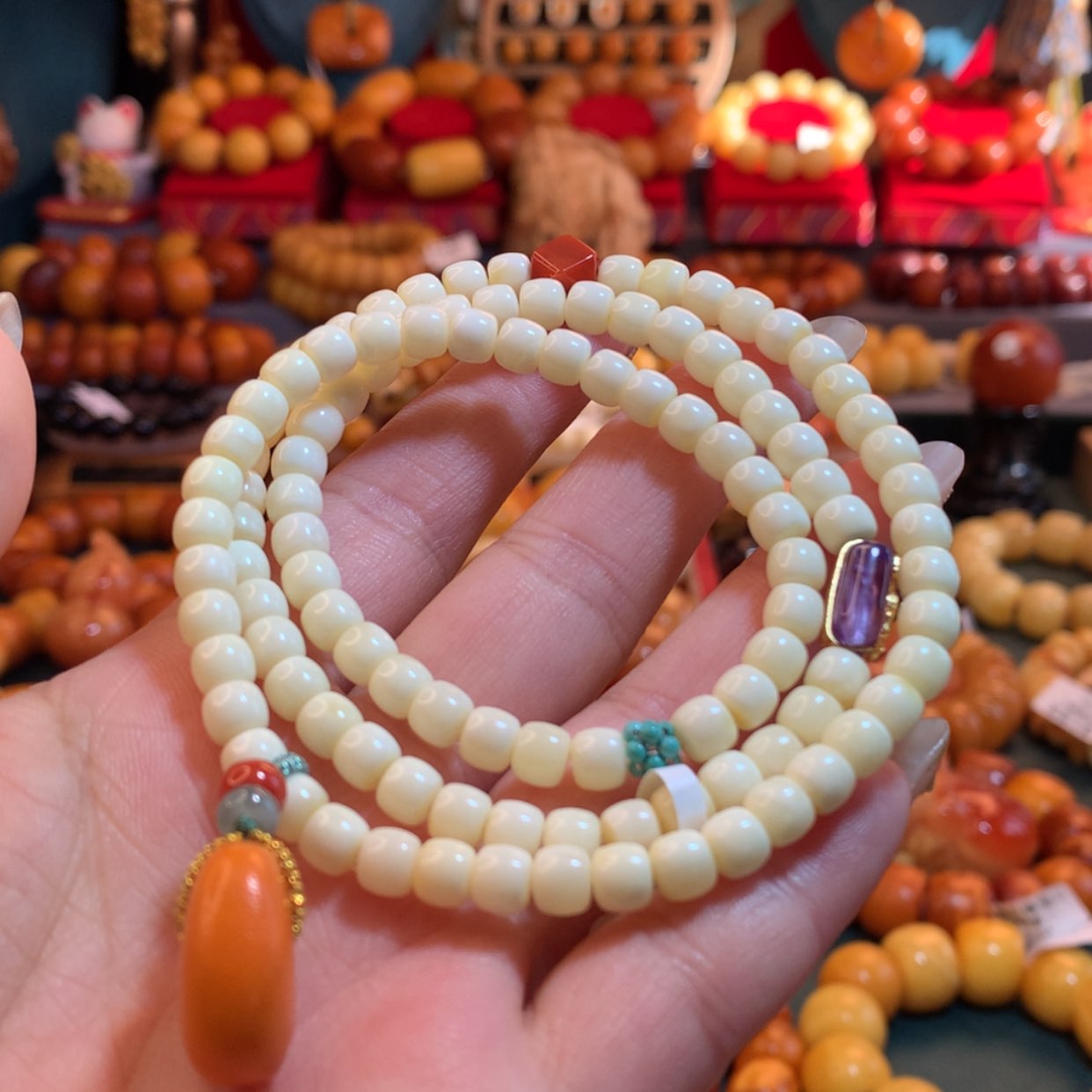 【闪购商品】蜜蜡手链未镶嵌蜜蜡手链