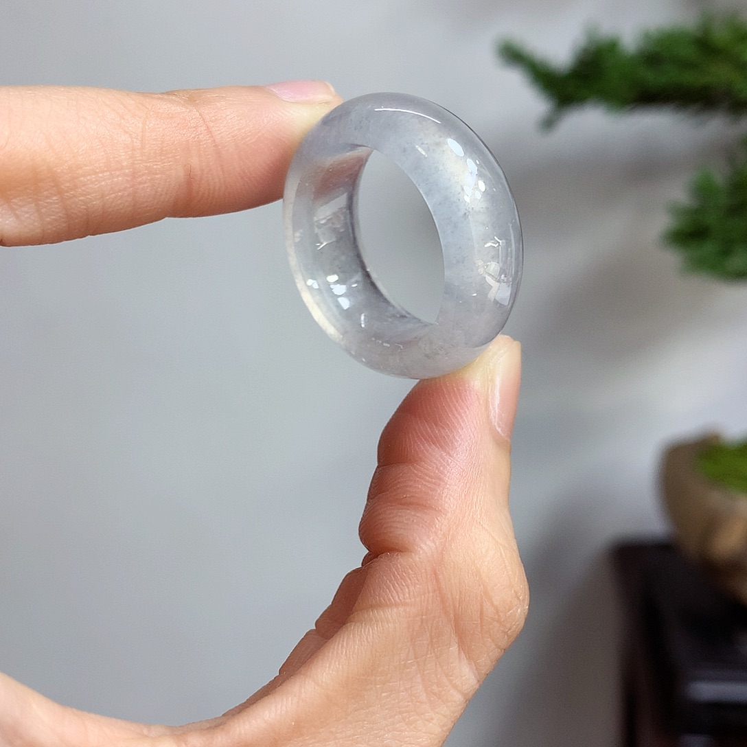 翡翠戒指未镶嵌21-22号