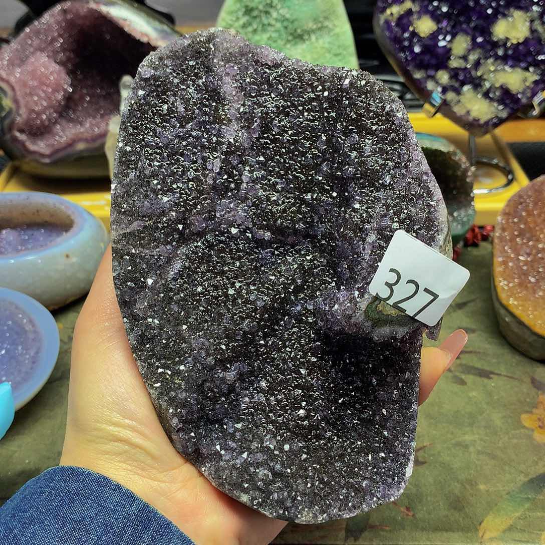 紫晶大型摆件（非配饰）未镶嵌