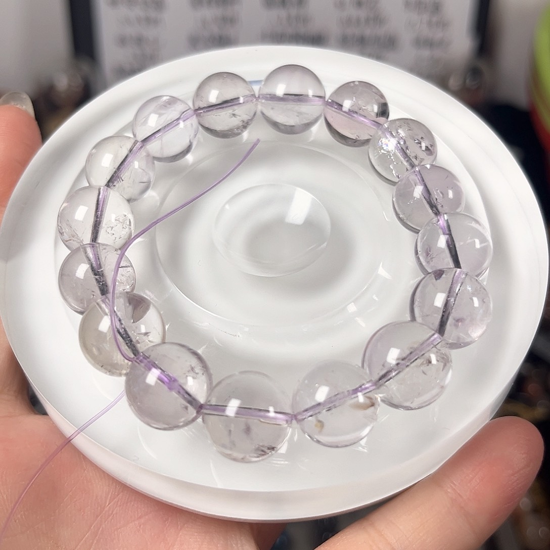 水晶手链未镶嵌玻利维亚紫水晶13.0mm