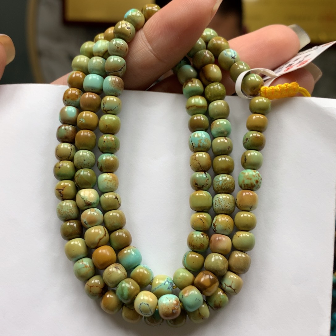 绿松石长链未镶嵌