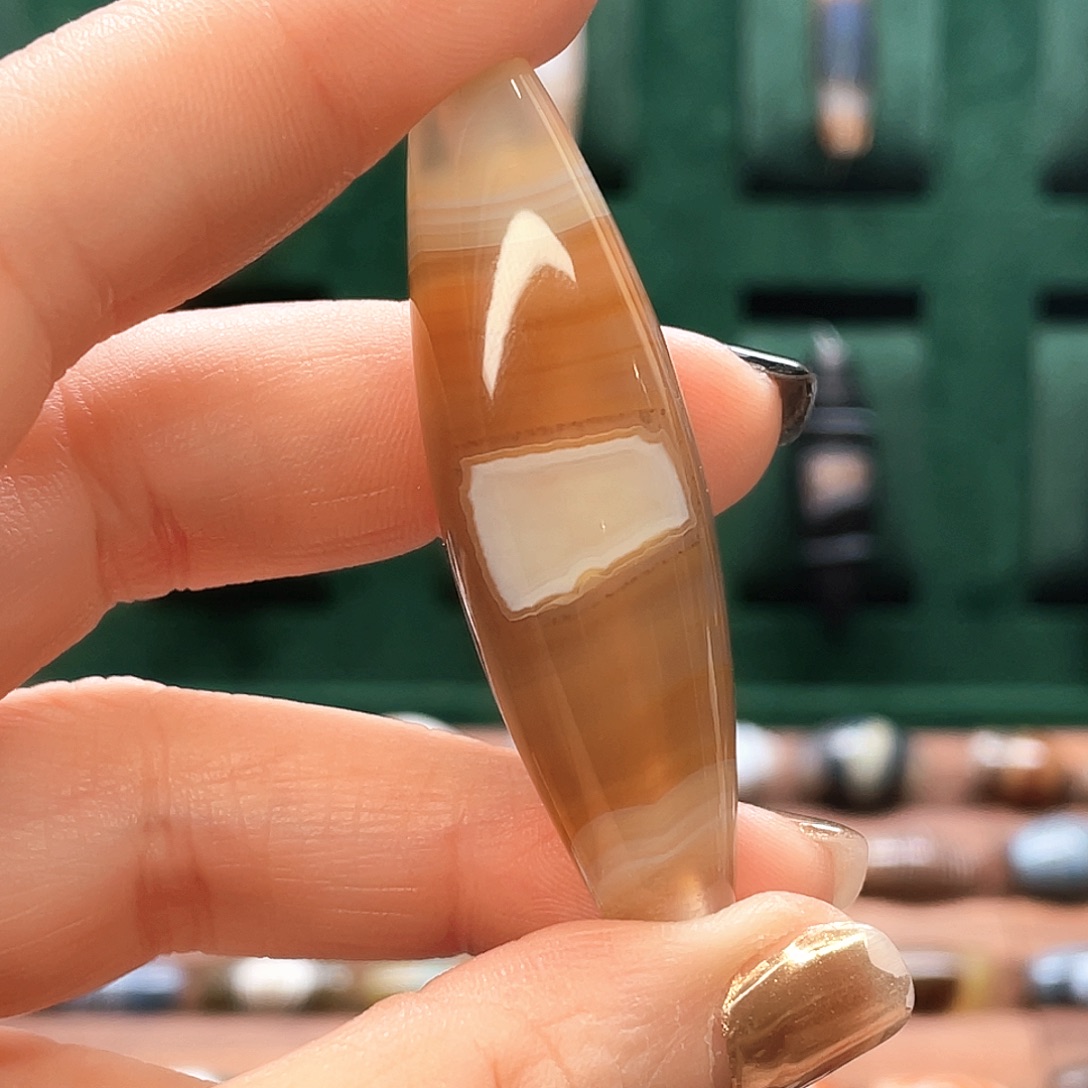 玛瑙/玉髓合金珠宝半成品