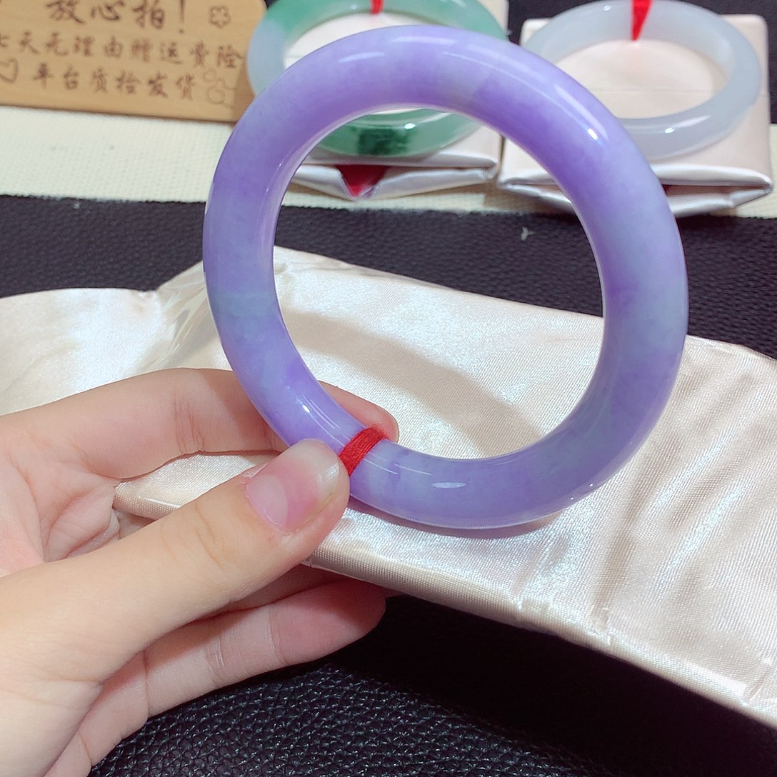 翡翠未镶嵌手镯1236