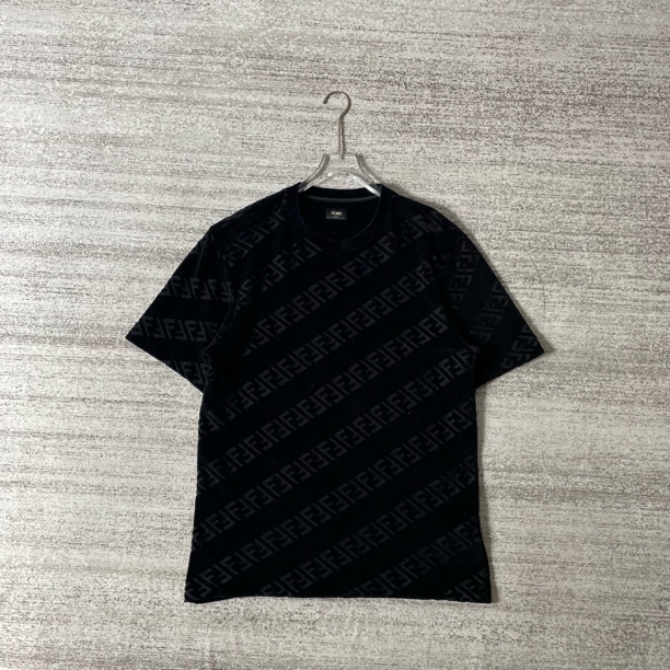 95新 FENDI/芬迪 经典纯色满印卫衣/尺码L/#9020