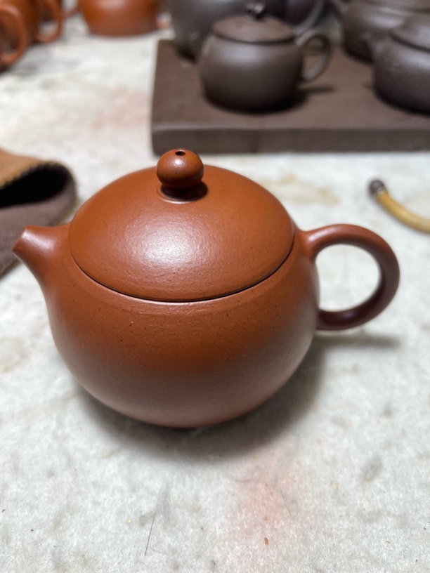 宜兴小煤窑朱泥小品、西施壶！