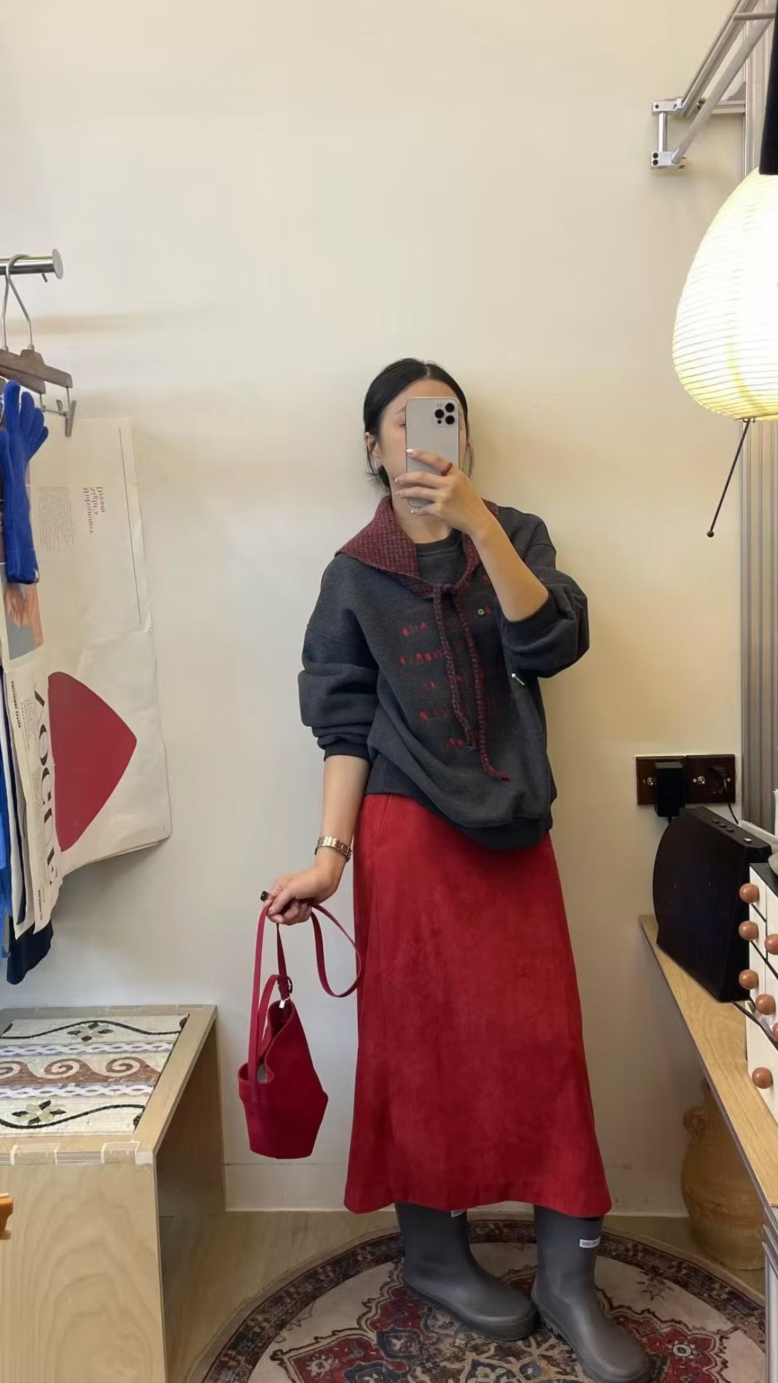 温柔瑶-M77-77927-1#韩系休闲套头字母刺绣卫衣