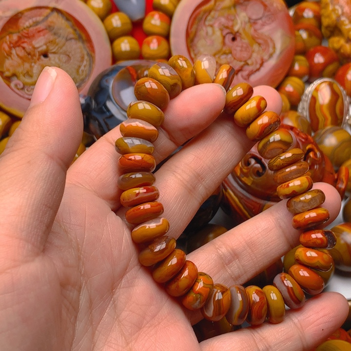 玛瑙/玉髓未镶嵌手串