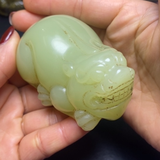 和田玉（糖玉）挂件未镶嵌