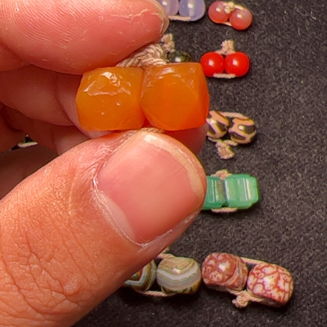 二***兄玛瑙/玉髓未镶嵌配饰