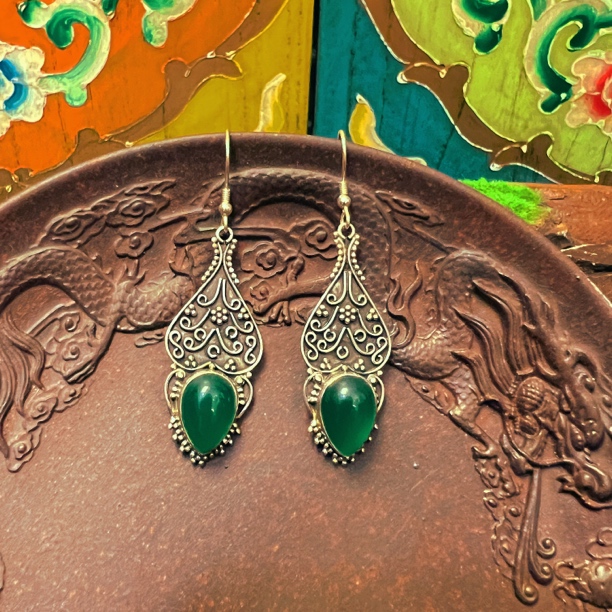 国风个性玛瑙耳坠