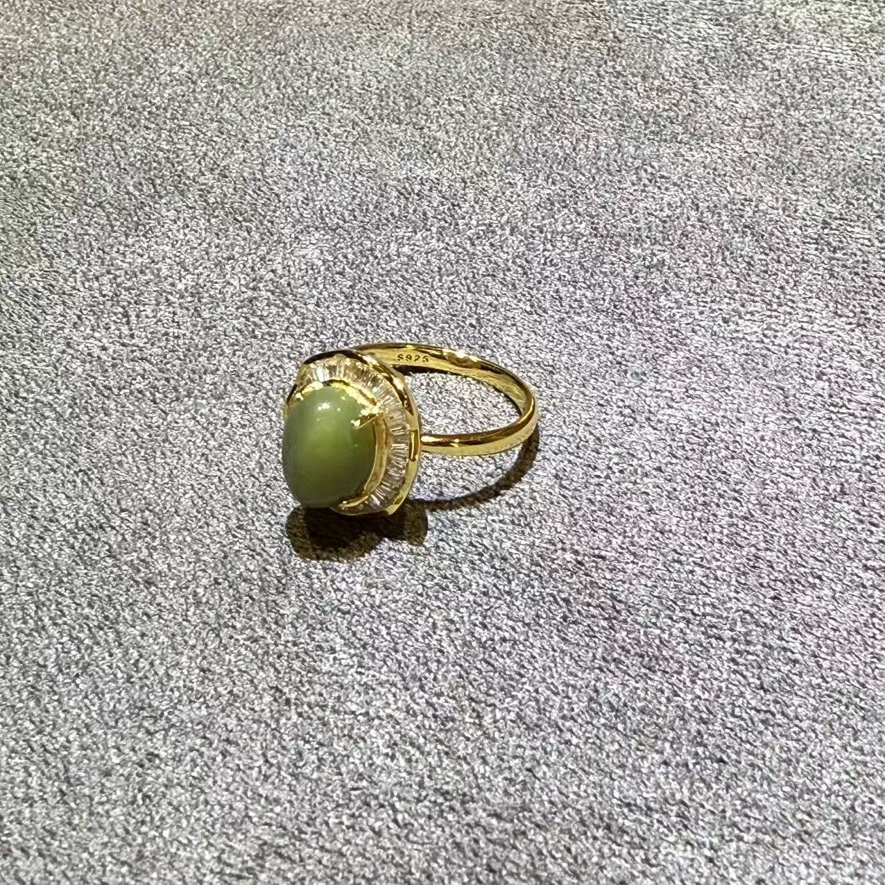 [周扬专属] 高奢臻品天然和田玉戒指 XKHTY121（多样性发货）