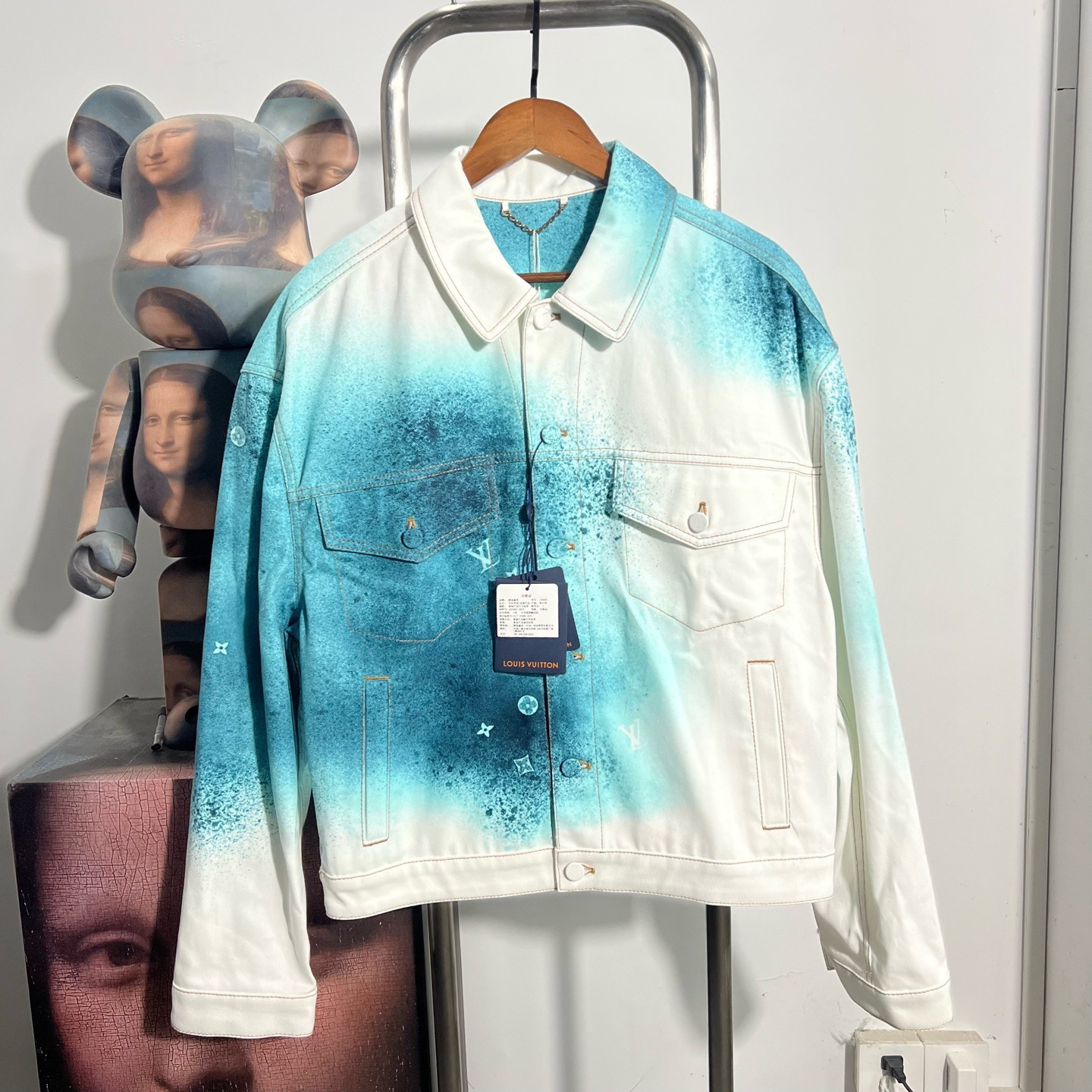 未使用 LouisVuitton/路易威登 星空渐变牛仔外套 x2412尺码50