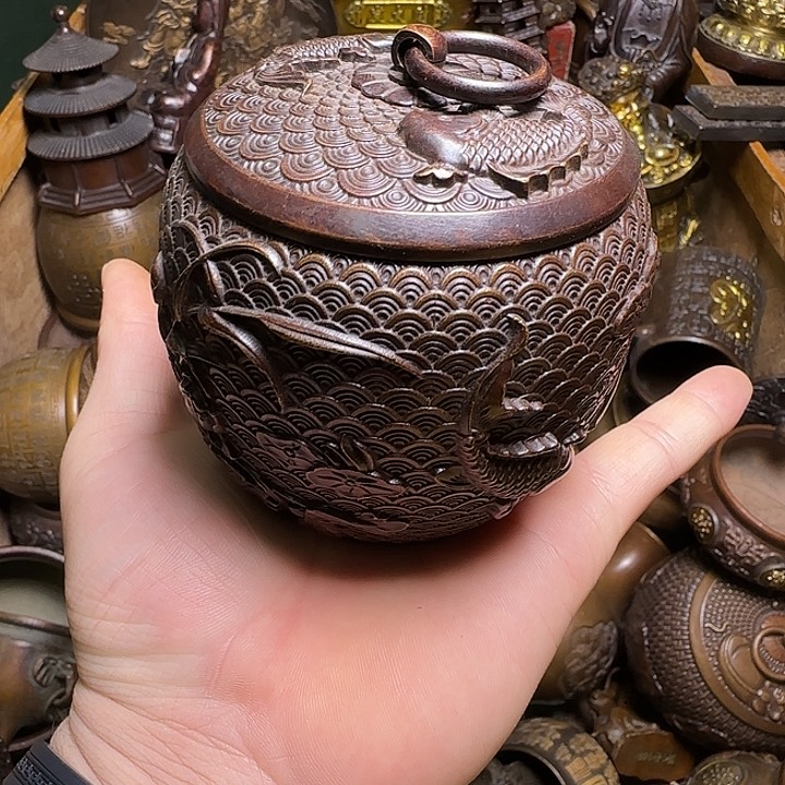 铜材质文玩摆件装饰