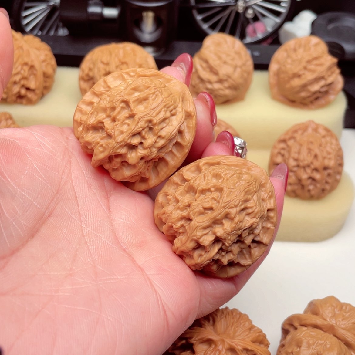 【闪购商品】吊坠桃核于梨木台39